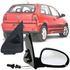 Retrovisor Direito Gol bola Parati G2 95 96 97 98 99 2 Portas Com Acabamento e Controle