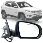 Retrovisor Direito Lado Passageiro Jeep Compass Limited Longitude Sport 2018 2019 2020 2021 2022 2023 Com Pisca Capa