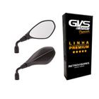 Retrovisor GVS BMW GS650/F800 Haste Curta Fixa Rosca Padrão Honda Lente Convexa Fumê - GVS Sport