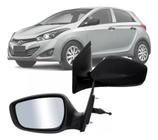 Retrovisor Hb20 Hatch e Sedan - 2012 2013 2014 2015 2016 2017 2018 com Controle SEM SETA