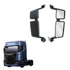 Retrovisor Scania Ntg Elétrico Ld Completo Convexo