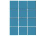 Revestimento Ref.1045 Capri Caixa 1.95m², Azul Capri, 10x10cm