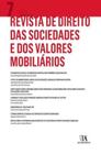 Revista de direito das sociedades e dos valores mobiliários nº 7