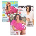 Revista Guia de Moda Corte e Costura Manequim Kit 3 Volumes