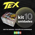 Revista Tex Mensal Kit 10 Gibi Coleção