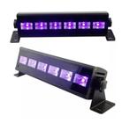 Ribalta Luz Negra Efeito Neon Uv Barra 6 Leds