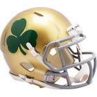 Riddell Mini Capacete NCAA Notre Dame Fighting Irish Shamrock Speed - Réplica Oficial