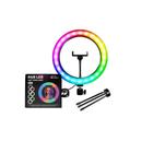 Ring Light 10 Polegadas Rgb Profissional Youtuber Makeup - Soft Ring Light