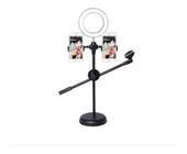 Ring Light 32cm Iluminação Led Tripé Mesa Celular Microfone