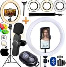 Ring Light Iluminador Anel Luz Led Selfie Makeup Tripé - Leffa Shop