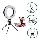 Ring Light Led De Mesa Com Usb E Apoio Para Celular - RfgInfoTech