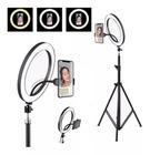 Ring Light Led Iluminador 10 Tripé  Luz De Selfie P Celular