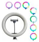 Ring Light Led Rgb Colorido 20 Centimetros+Mini Tripe