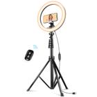 Ring Light UbeeSize 12.2 com tripé Selfie Stick de 62 cm