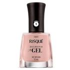 Risqué esmalte diamond gel noz moscada com 9,5ml