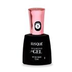 Risqué esmalte diamond gel top coat fixador com 9,5ml