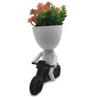 Robert Plant (Bob) Motoqueiro - Vaso Decorativo - 3D Think BR