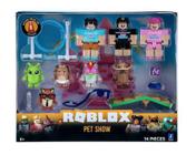 Kit com 8 personagem de montar miniatura roblox figurinhas exclusivas em  Promoção na Americanas