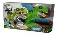 Robo Alive Dinossauro T-rex Verde - Candide 1113