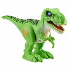 Robo Alive Dinossauro T Rex Verde Robotica Realistica 1121 - CANDIDE