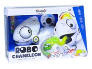 Robô Camaleão Robo Controle Remoto com Luz Led Colorida Dtc