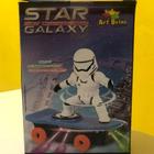 Robô Com Skate Levanta Automaticamente Star Galaxy Brinquedo - ISSAM