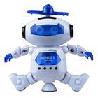 Mini Robô Cóptero Dançante Com Hélice Luzes E Sons Movimentos