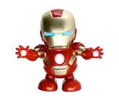 Robo Homem De Ferro Tony Stark Brinquedos De Dança, Presente Dançarino Interativo Com Som E Luz Deslize na Diversão