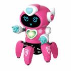 Robô Lady Infantil - Dançante Som E Luz - Brinquedo Rosa - Robo Lady