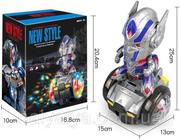 Robo Musical Bate E Volta E Acende Luz - Dance New Style - toys