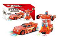 Robô Relâmpago Mcqueen Transformers Brinquedo Carrinho Carro - toys