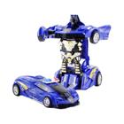 Robô Transformador para Crianças - Brinquedo de Carro com Uma Chave