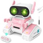 Robot Toy OYMMENEY Remote Control LED Music Crianças de 3 a 9 anos