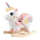 Rocking Horse FUNLIO Unicorn Rainbow Fairy para crianças de 6 a 3 anos