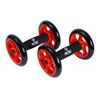 Roda Abdominal Preta Dupla T145 Acte Sports