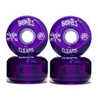 Roda Bones Spf Clears 56Mm Purple