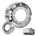 Roda de Aluminio Polimento Externo P/Caminhão 22,5 x 8,25