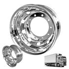 Roda de Aluminio Polimento Interno p/Caminhão 22,5 x 8,25