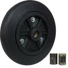 Roda em PP 10" Pneu de Borracha Maciça c/ Rolete 7/8" - P10R78