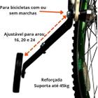 Roda lateral para bicicleta com marchas reforçada  bike aro 20 ou 24 