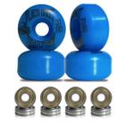 Roda para Skate Black Sheep 51mm Azul Dureza 90a com Rolamentos ABEC-5