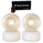 Roda Skate Lyons 55mm Du 99a Rolamento Black Sheep Abec 15