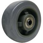 Roda Termoplastica 5X2 Rolamento 15mm c/ Bucha 1/2" p/ Carrinho Plataforma - 5X2R12