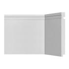 Rodapé de Poliestireno Santa Luzia 505 Branco 200mm x 16mm x 2400mm