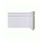 Rodapé de Poliestireno Santa Luzia 513 Branco 150mm x 16mm x 2400mm