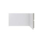 Rodapé Poliestireno Moderna Branco 454 Santa Luzia 100X13X2400MM 20232