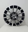 Rodas Aro 15 VW Jetta TSI Brw 810 4x100 Preta Diamantada