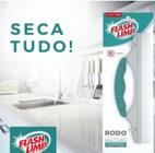 Rodo De Silicone Multiuso Flash Limp Limpa Vidros Cozinha Pia FLP7658