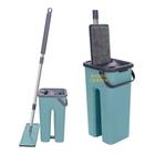 Rodo Flat Mop E Balde Lava E Seca Profissional Com 1 Refil