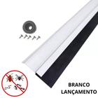 Rodo Friso Branco Protetor Vedador De Porta 70/80/90/100cm - Qualidade Premium